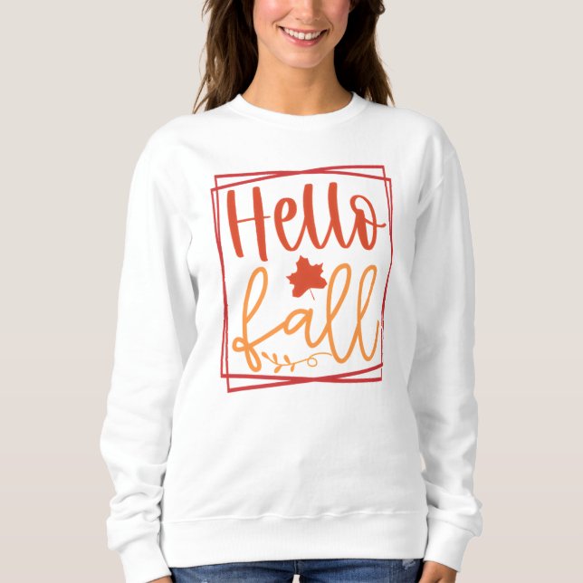 Camiseta Alô Fall Autumn Leaves (Frente)