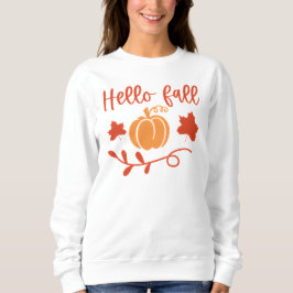 Camiseta Alô Fall Seasonal Floral Pumpkin Autumn