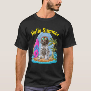 Camiseta Alô, Férias de Cachorro de Verão