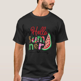 Camiseta Alô Férias De Verão Férias De Verão Longas E Longa