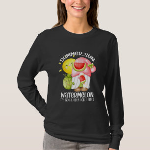 Camiseta Alô Férias de Verão Tee Summer Sun Watermelon