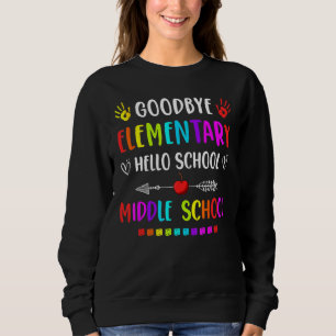 Camiseta Alô, graduação do ensino médio, Goodbye Elementary