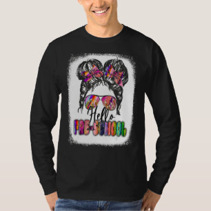 Camiseta Alô, Pré-Escolas De Volta À Escola, Meninas Maldit