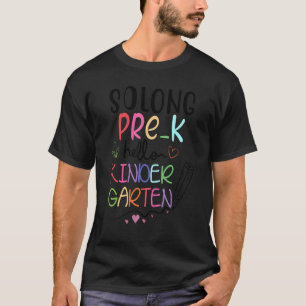 Camiseta Alô, Pré-Escolas Longas, Jardim de Infância, Pré-g