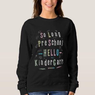 Camiseta Alô, Pré-Escolas Longas, Jardim de Infância, Pré-g