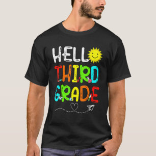 Camiseta Alô Primeiro Dia Da Escola De Volta A Scho