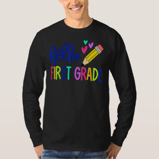 Camiseta Alô Primeiro Grau 1º Dia 1 rua De Volta Para Scho
