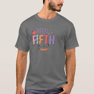 Camiseta Alô, Professor de 5 da Equipe do 5º ano, De Volta