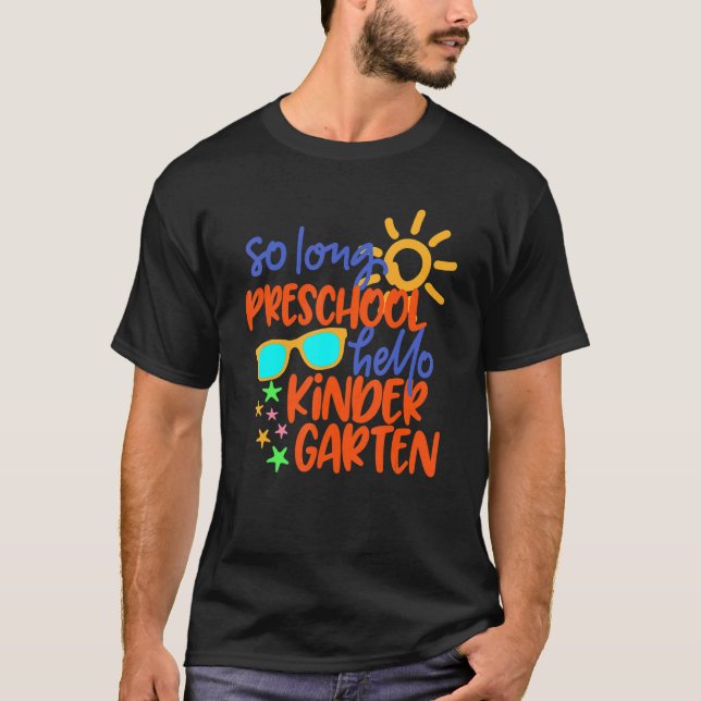 Camiseta Alô, professor de jardim de infância, grau de pré- (Frente)