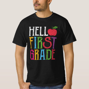 Camiseta Alô, Professor do 1º ano, Crianças do Ensino de