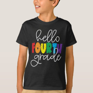 Camiseta Alô Professor do 4º ano do ensino secundário T-S