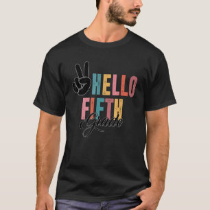 Camiseta Alô, Professor do 5º 5, 1º Dia da Escola