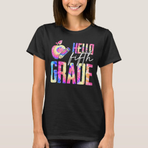 Camiseta Alô, professor do 5, primeiro dia, estudante do Ti