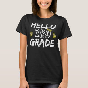 Camiseta Alô, professor do terceiro ano de Leopardo Imprime