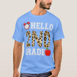 Camiseta Alô, Professores De Leopard Da Classe segundo De V
