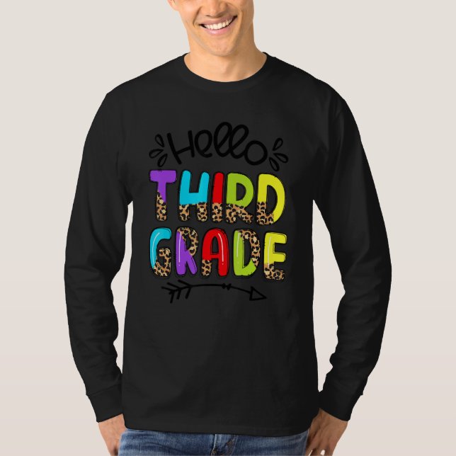 Camiseta Alô, Professores Do 3º Ciclo, Crianças De Volta À  (Frente)