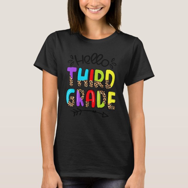 Camiseta Alô, Professores Do 3º Ciclo, Crianças De Volta À  (Frente)