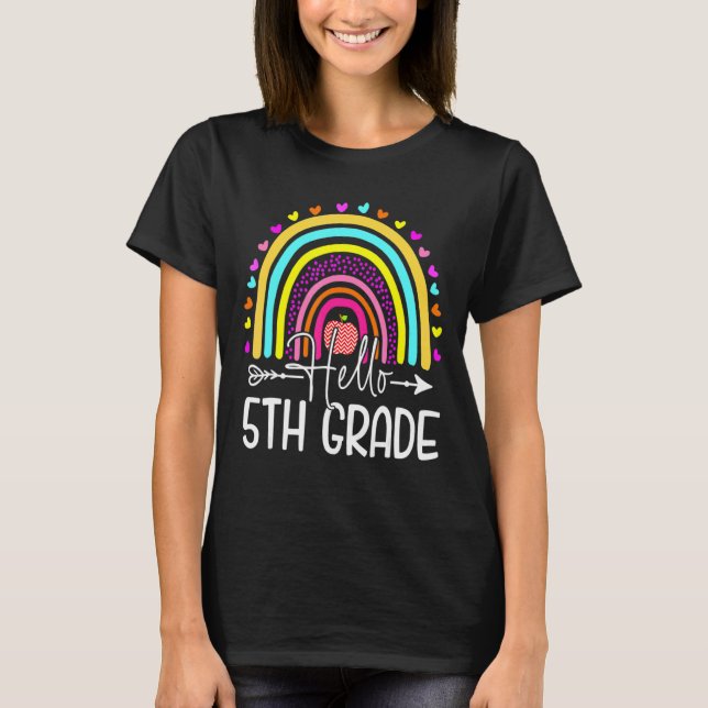 Camiseta Alô, Professores Do 5 De Volta À Escola Ra (Frente)