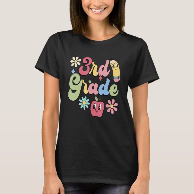 Camiseta Alô Professores Do Terceiro Grau Crianças De Volta (Frente)