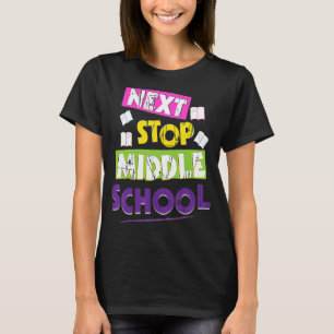 Camiseta Alô, Próxima Parada De Graduação Para Crianças