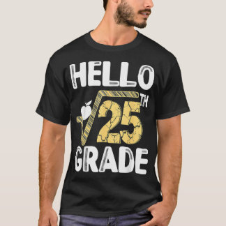 Camiseta Alô Raiz Quadrada De Professores De rua Grau 1 De 