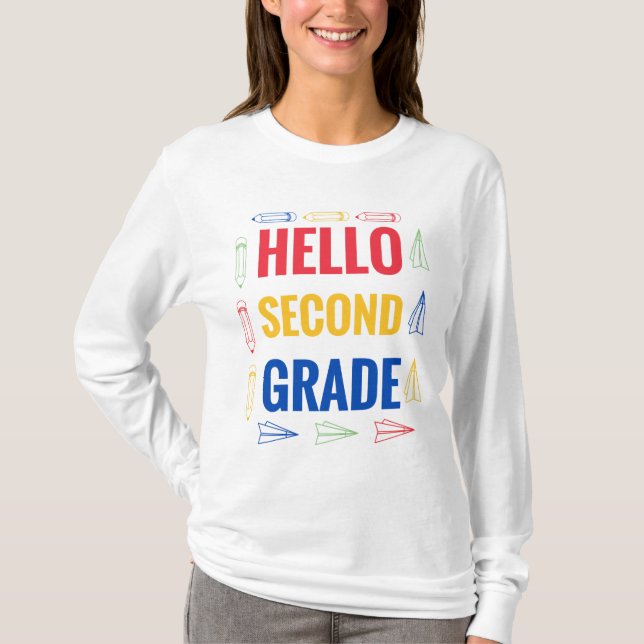 Camiseta Alô Segundo Grau (Frente)