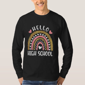 Camiseta Alô, Segundo grau Arco-Íris Professores De Volta A