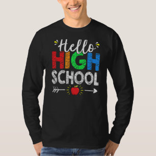 Camiseta Alô, Segundo grau Equipe Professora Estudante De V