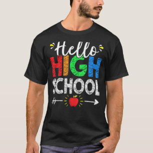 Camiseta Alô, Segundo grau Equipe Professora Estudante De V