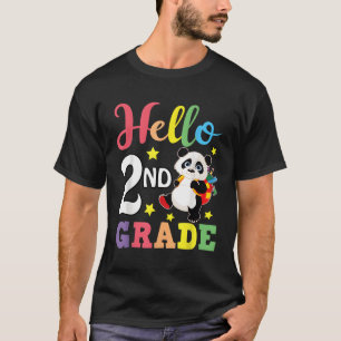 Camiseta Alô, Segundo Panda De Volta Para O Estudante