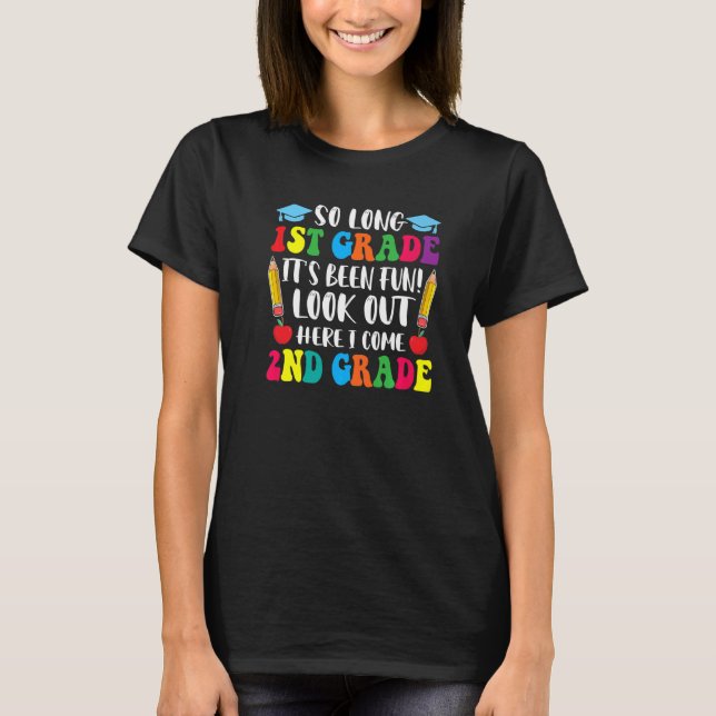 Camiseta Alô segundo Professor Aluno De Volta À Escola (Frente)
