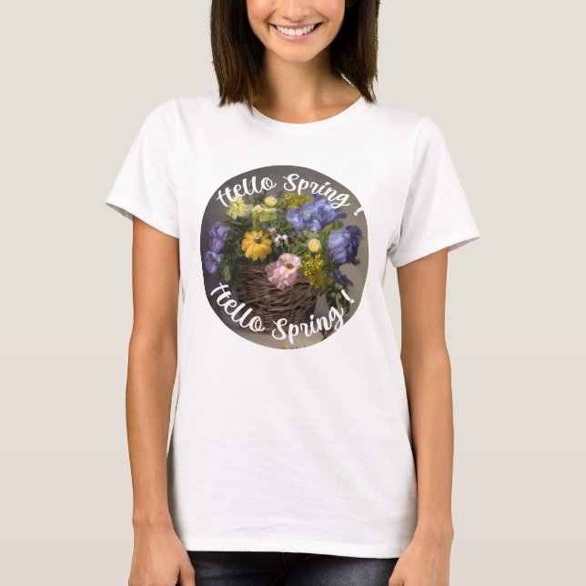 Camiseta Alô - Sinal de Primavera (Frente)