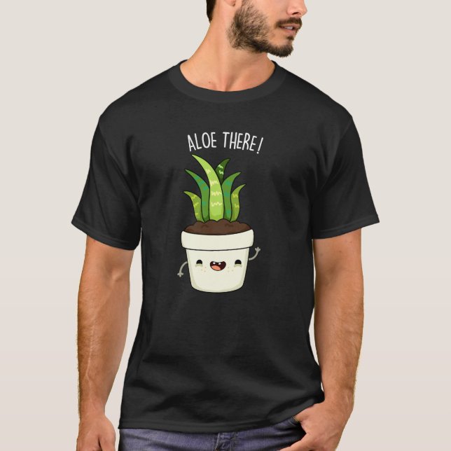 Camiseta Aloe Ali Engraçado Aloe Vera Pun (Frente)