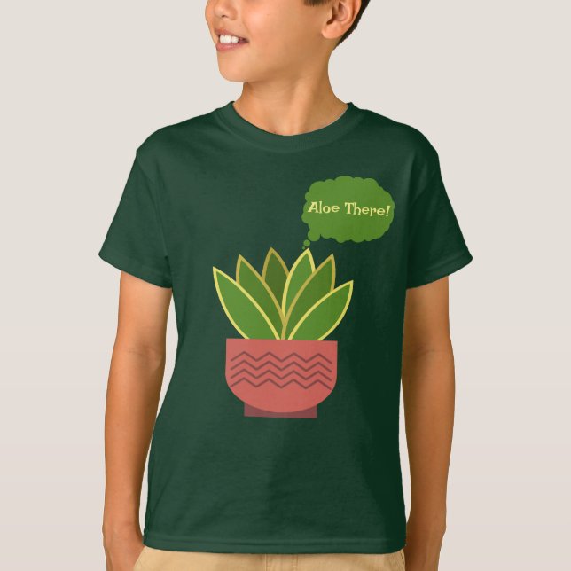 Camiseta "Aloe Ali!" Menino (Frente)