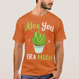 Camiseta Aloe Vera Succulent Plant
