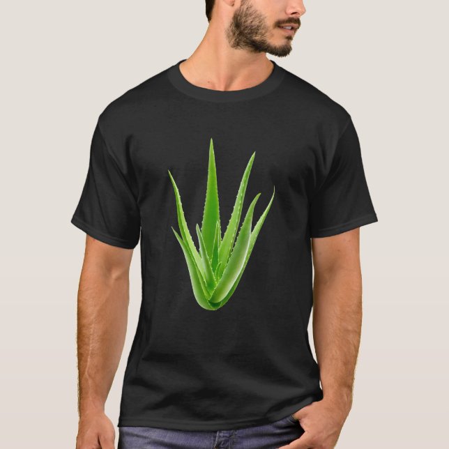 Camiseta Aloe Vera Succulent Plant (Frente)