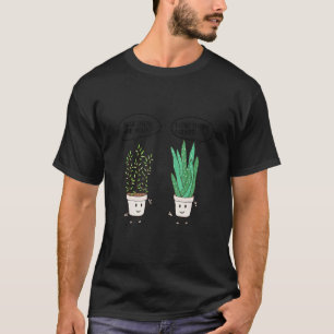 Camiseta Aloe Vera Thymian Conversando Plantação De Jardine