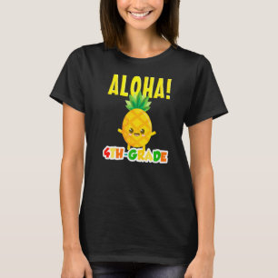 Camiseta Aloha, Abacaxi, 1º dia, do 4º ano, Legal