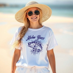 Camiseta Aloha Bass-Fish Style