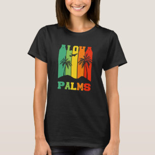 Camiseta Aloha Beach Hawaii Palm Trees Tropicais