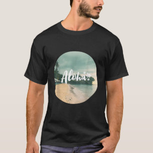 Camiseta Aloha Beach Retro Havaiano Tiki Hula Tropical Isla