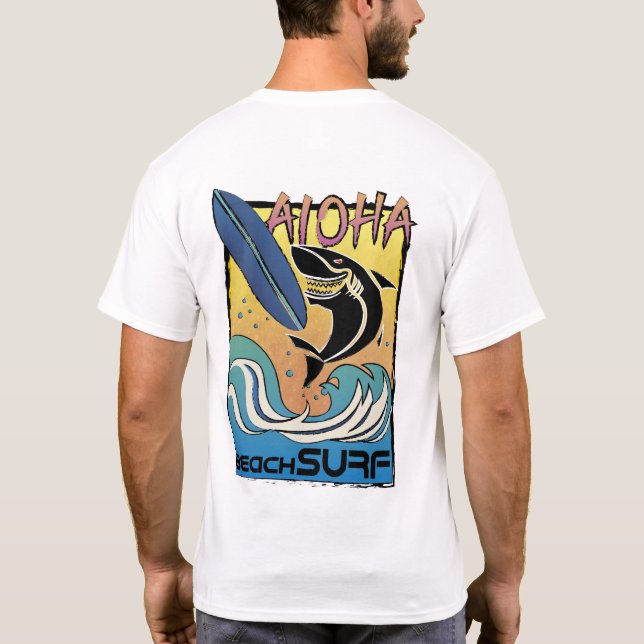 Camiseta Aloha - Beach Surf (Verso)