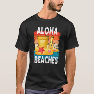 Camiseta Aloha Beaches Ilha Tropical Havaiana de Verão, Vac