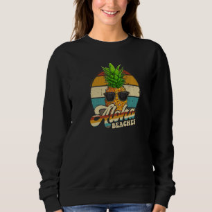 Camiseta Aloha Beaches Pineapple Sunglass Aloha Hawaii Ha