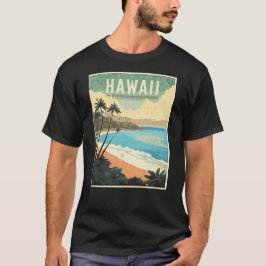 Camiseta Aloha da Viagens vintage do Havaí