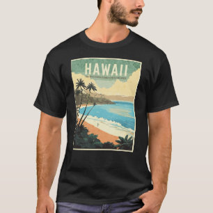 Camiseta Aloha da Viagens vintage do Havaí