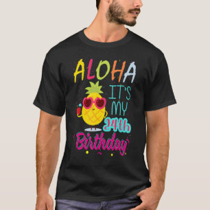 Camiseta Aloha É o meu vigésimo quarto aniversário no Havaí