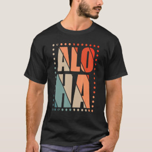 Camiseta Aloha Flowers Hawaiian Island Aloha Hawaii Beach_2