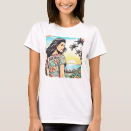 Camiseta Aloha Girl