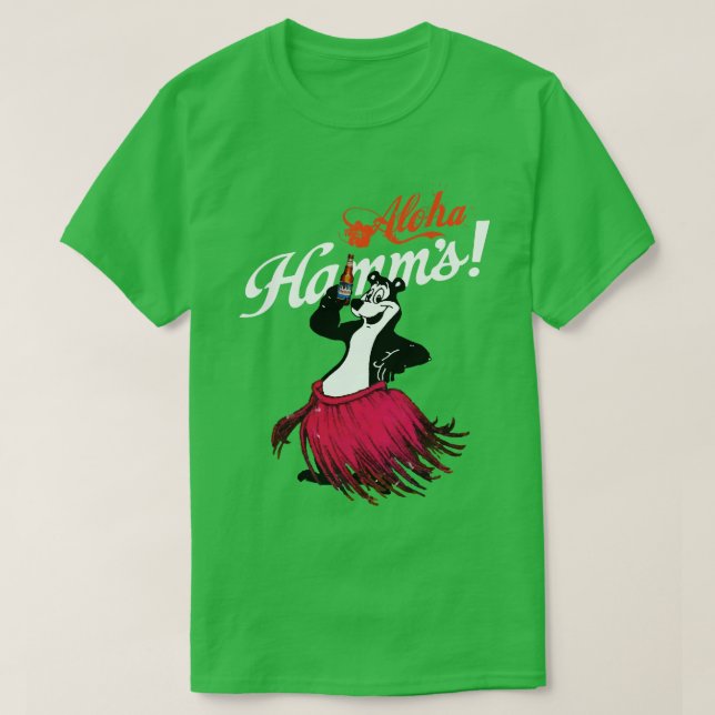 Camiseta Aloha Hamms (Frente do Design)